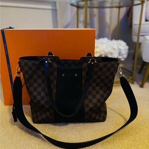 Louis Vuitton Damier Canvas Jersey Tote